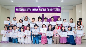 SMMC Dubai holds Konkani lenten hymns singing competition for children