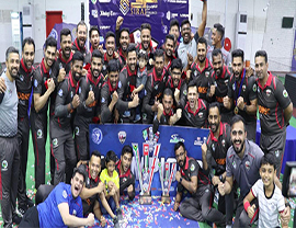 SMMC Dubai successfully hosts indoor cricket, throwball event